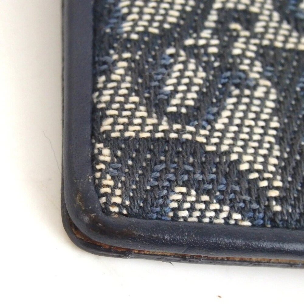 Authentic Christian Dior Trotter Card Case canvas/leather [Used] - Picture 7 of 11